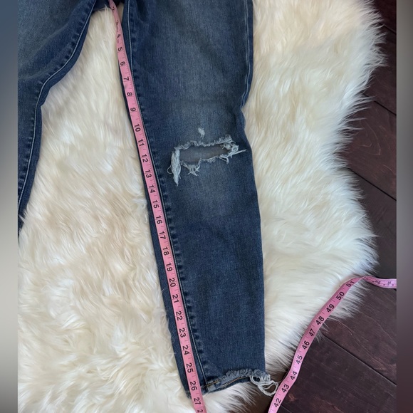 Lucky Brand Ava Mid-Rise Blue Denim Jeans - Picture 12 of 14